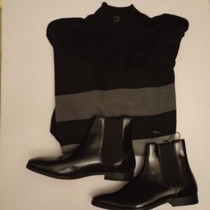 🆕❄️ Red Ape Pullover Sweater - Gray/Black